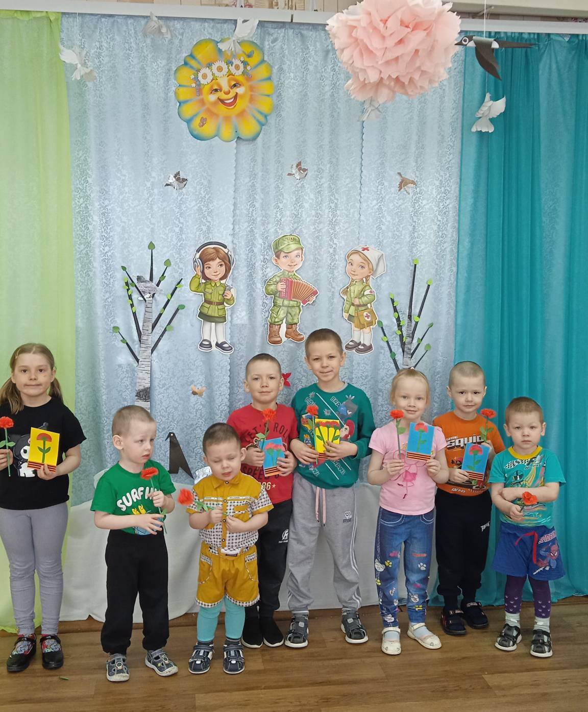 Подготовка к празнику.